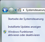 Windows-Funktionen aktivieren oder deaktivieren